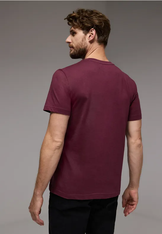 Street One T-Shirt mit Skyline-Print Kostenloser Versand international