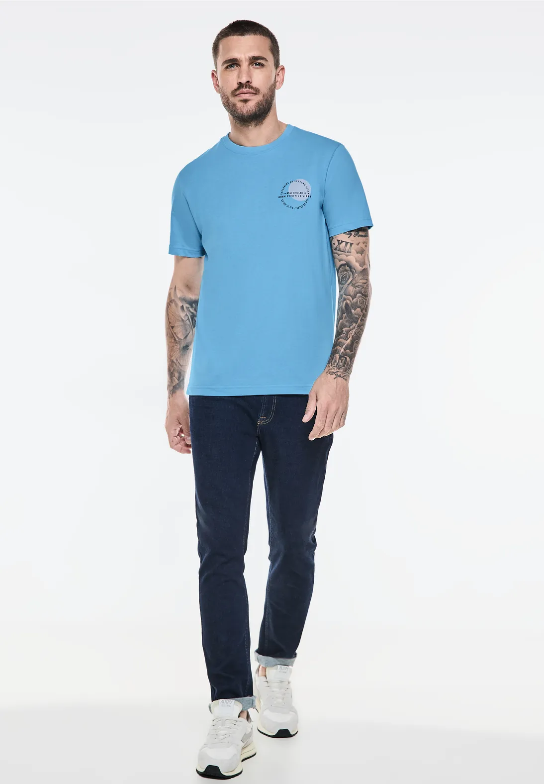 Street One T-Shirt mit Chestprint