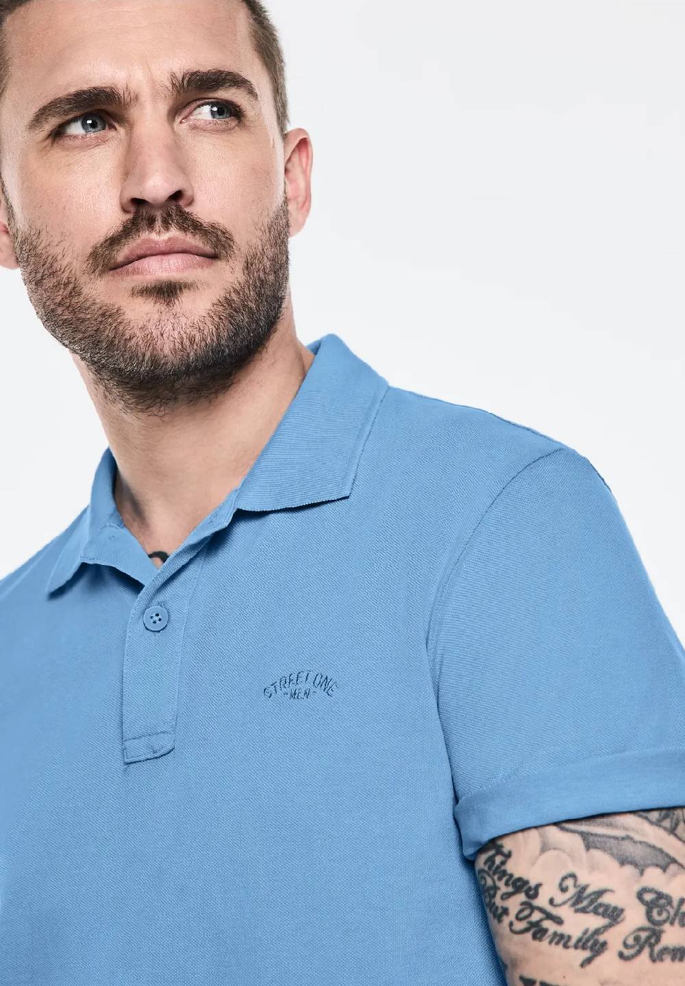 Street One Gewaschenes Poloshirt