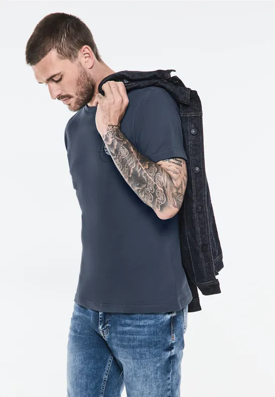 Street One T-Shirt mit Chestprint Fabrik Onlineshop