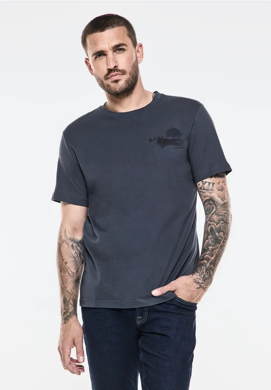 Street One T-Shirt mit Chestprint Osterangebot