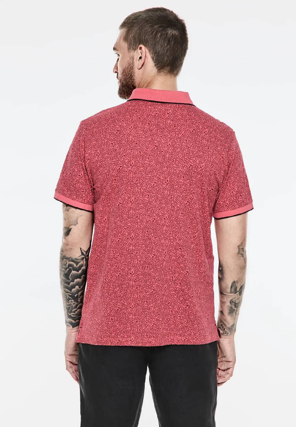 Street One Piquée Poloshirt mit Print Neueste Mode