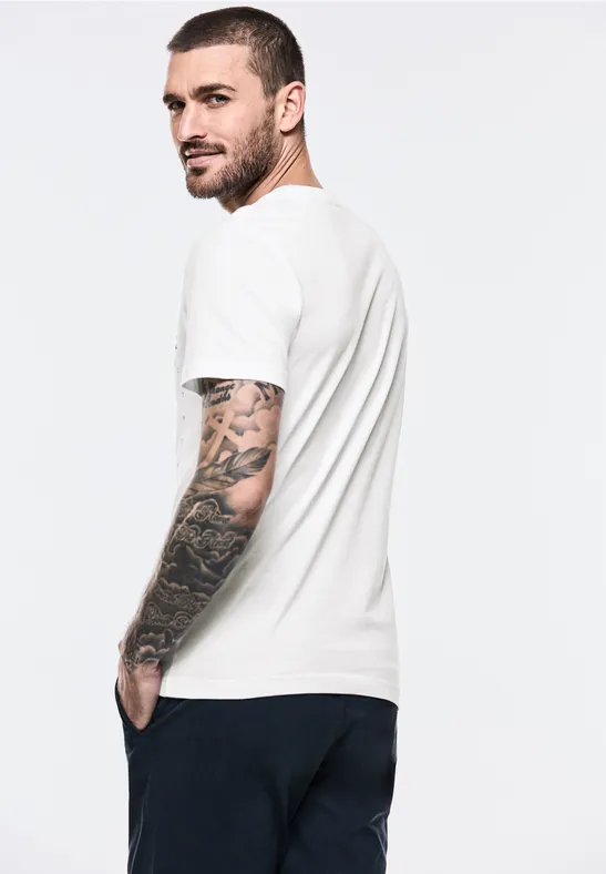 Street One T-Shirt mit Wording Große Rabatte