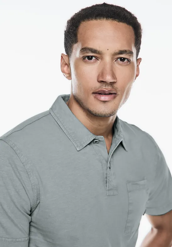 Street One Garmend Dye Slub Poloshirt Saisonale Angebote