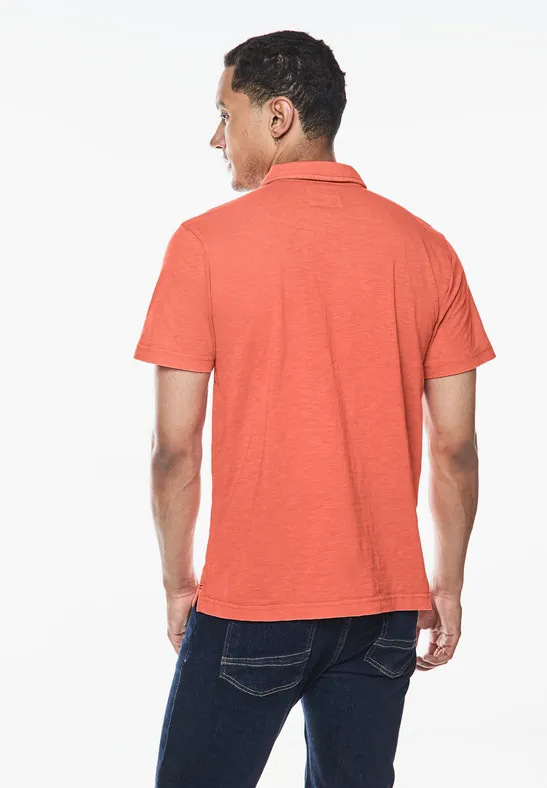 Street One Garmend Dye Slub Poloshirt Kauf eins, bekomm eins gratis