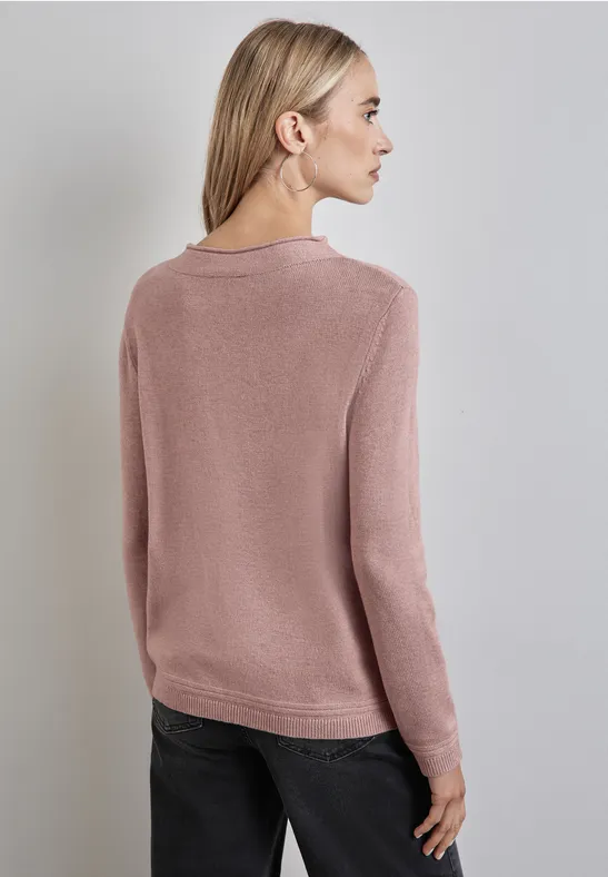 Street One Pullover mit gerolltem Saum Bis zu 55% Rabatt