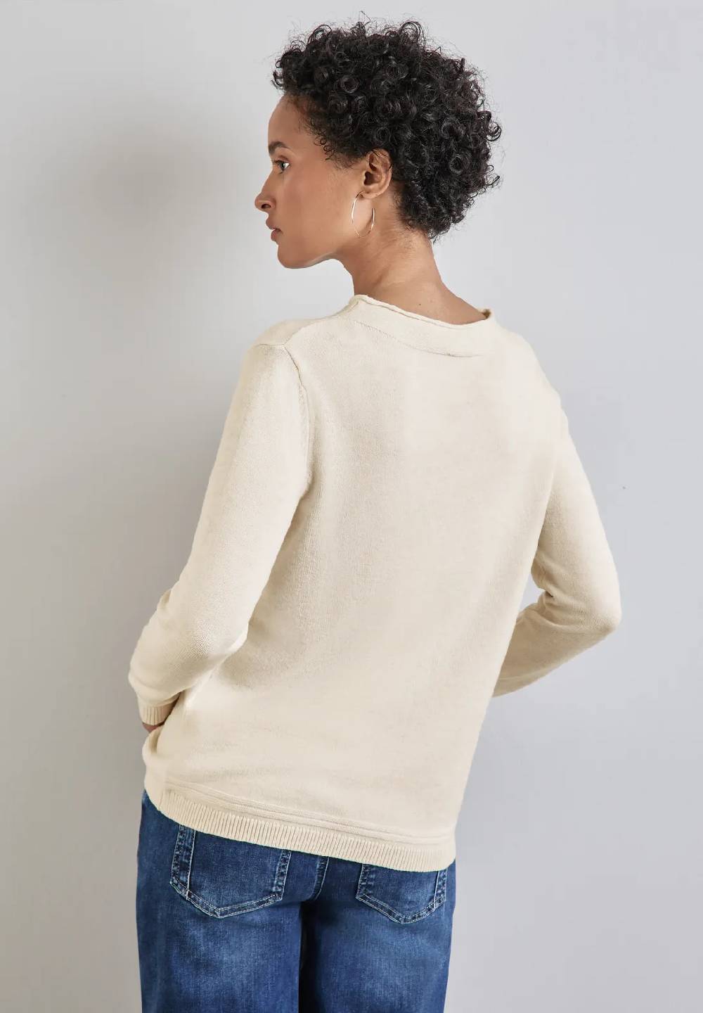 Street One Pullover mit gerolltem Saum Nur noch ein Tag übrig
