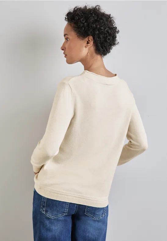 Street One Pullover mit gerolltem Saum Nur noch ein Tag übrig