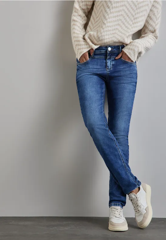 Street One Jeans im Casual Fit - Style JANE 50% Rabatt mit kostenlosem Versand