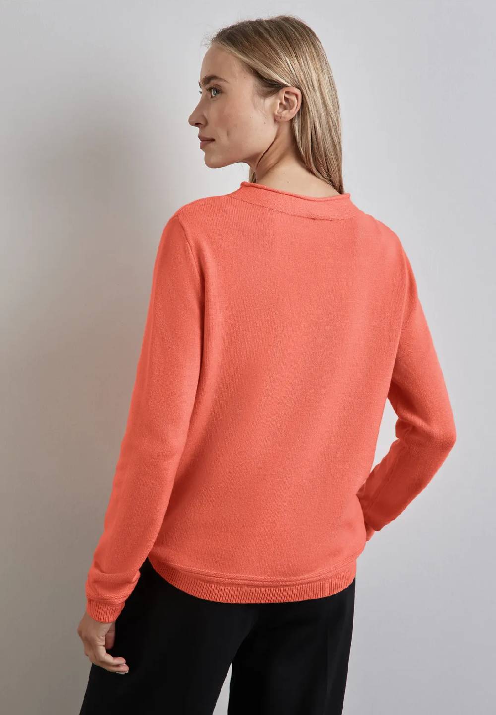 Street One Pullover mit gerolltem Saum Rabatte dieses Monats