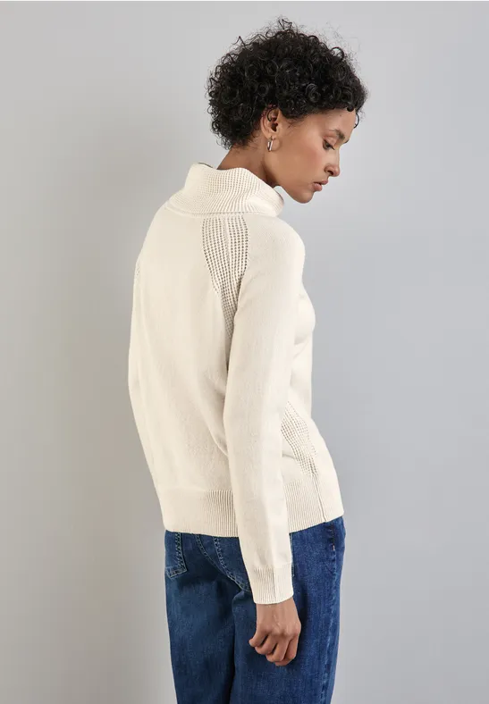 Street One Pullover mit Stehkragen 2025