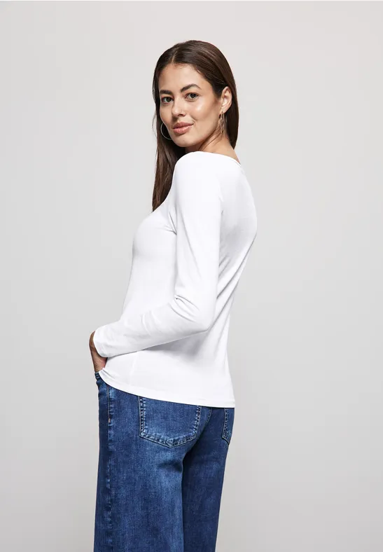 Street One Basic Langarmshirt Fabrikverkauf