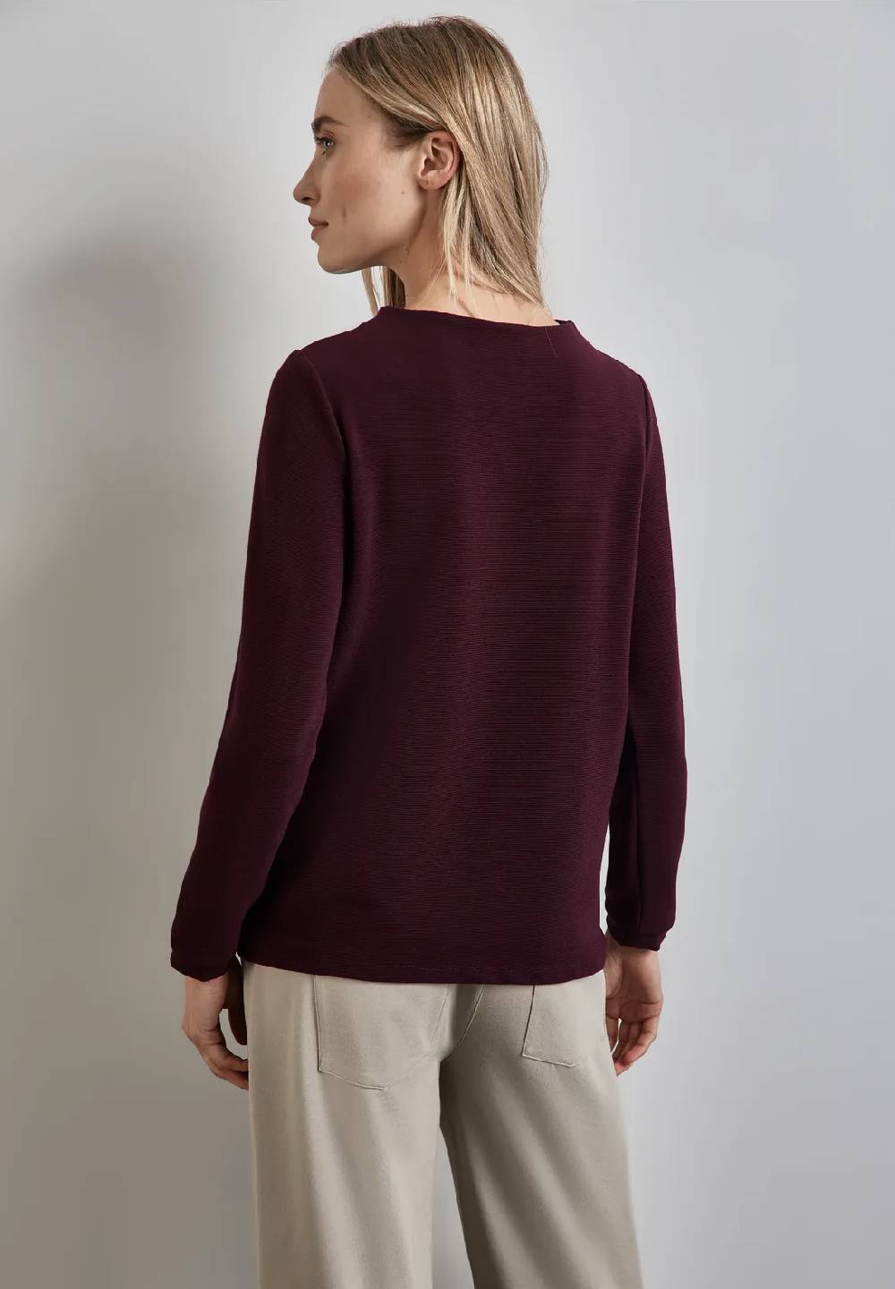 Street One Turtleneck Struktur-Shirt Flash Sale