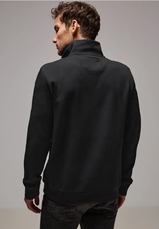 Street One Stretch Halfzip Sweater Heißer Verkauf