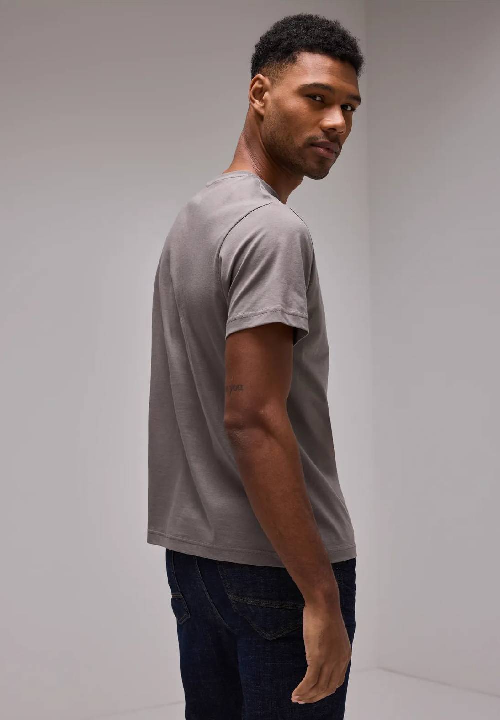 Street One Basic T-Shirt in Unifarbe Kauf eins, bekomm eins gratis