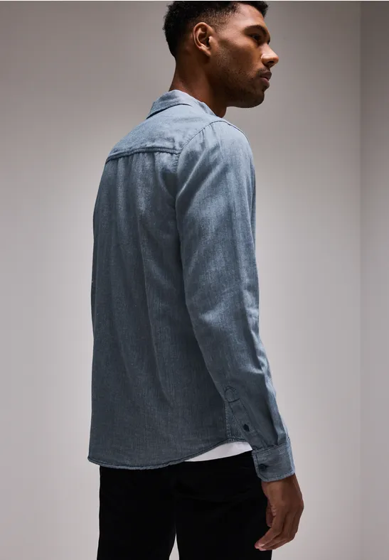 Street One Two Tone Flannelhemd Super Sparpreis