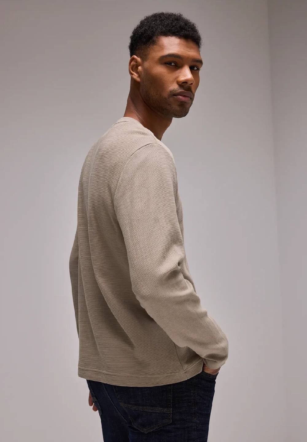 Street One Struktur Longsleeve Begrenzte Freigabe