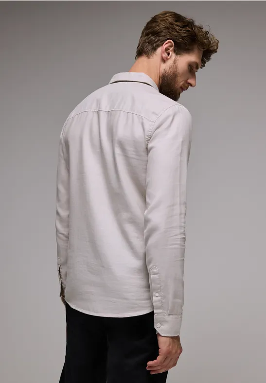 Street One Strukturhemd im Slim Fit Super Rabatt