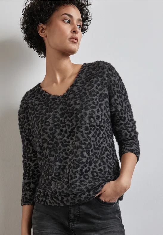 Street One Shirt mit Leo-Muster Begrenzt auf 3 Tage