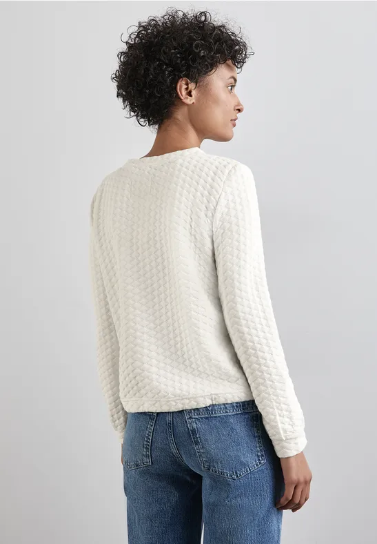 Street One Struktur-Cardigan Black Friday Preise