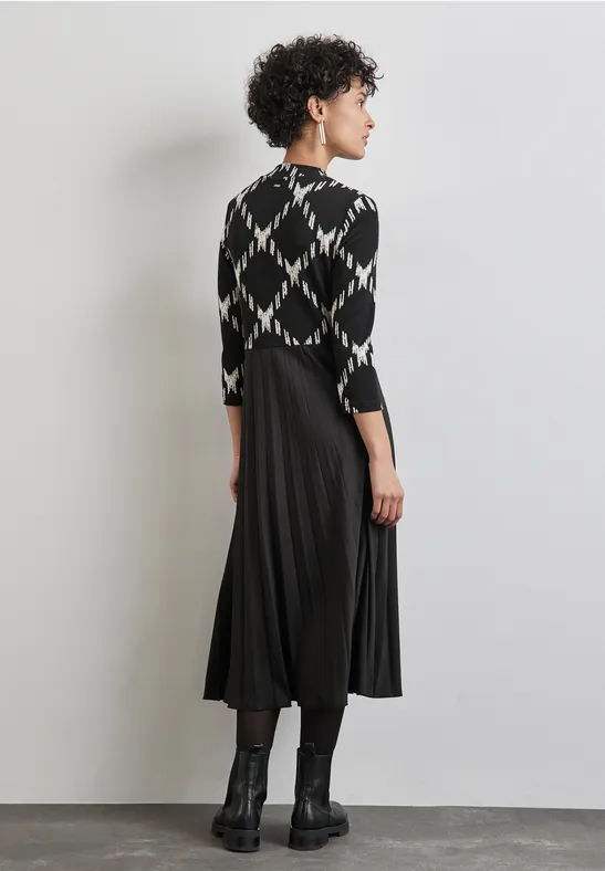 Street One Gemustertes Midi-Kleid Blitzverkäufe