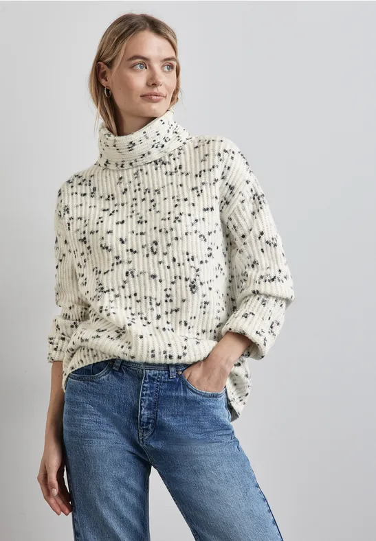 Street One Gemusterter Strickpullover Versandkostenfrei
