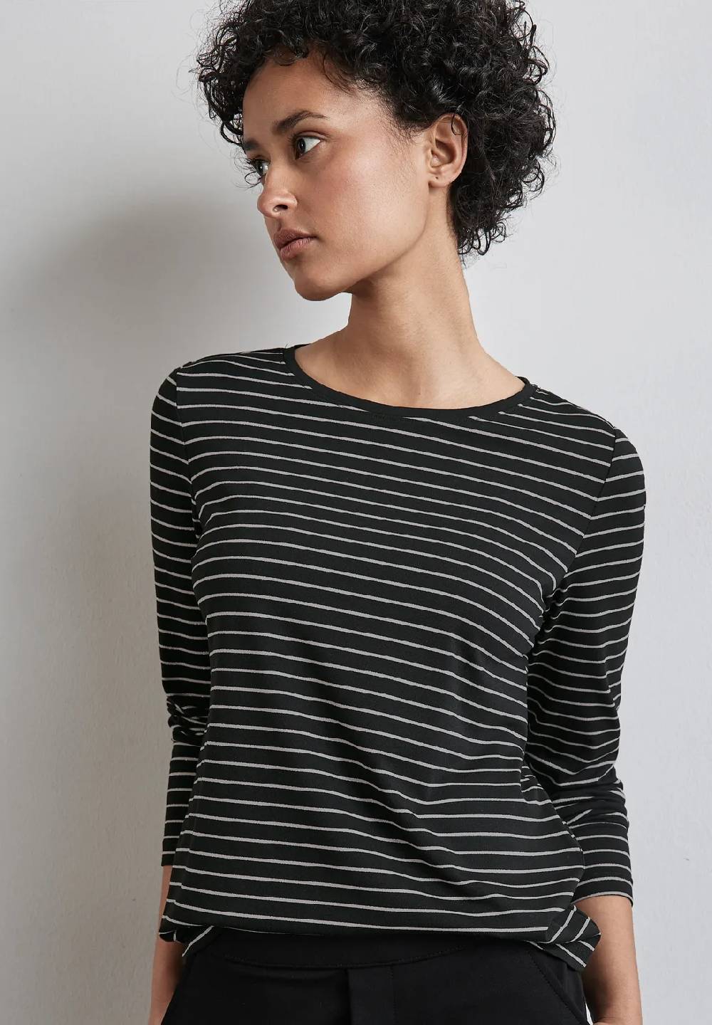 Street One Gestreiftes Langarmshirt