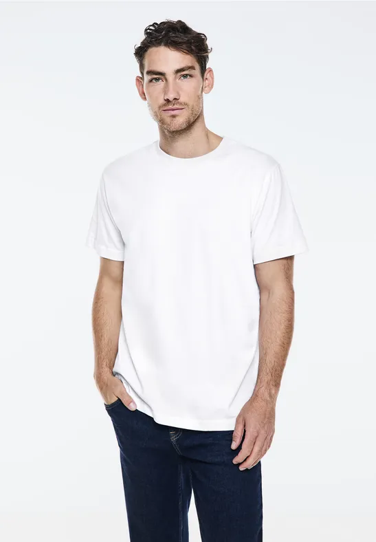 Street One Basic T-Shirt in Unifarbe Online Outlet