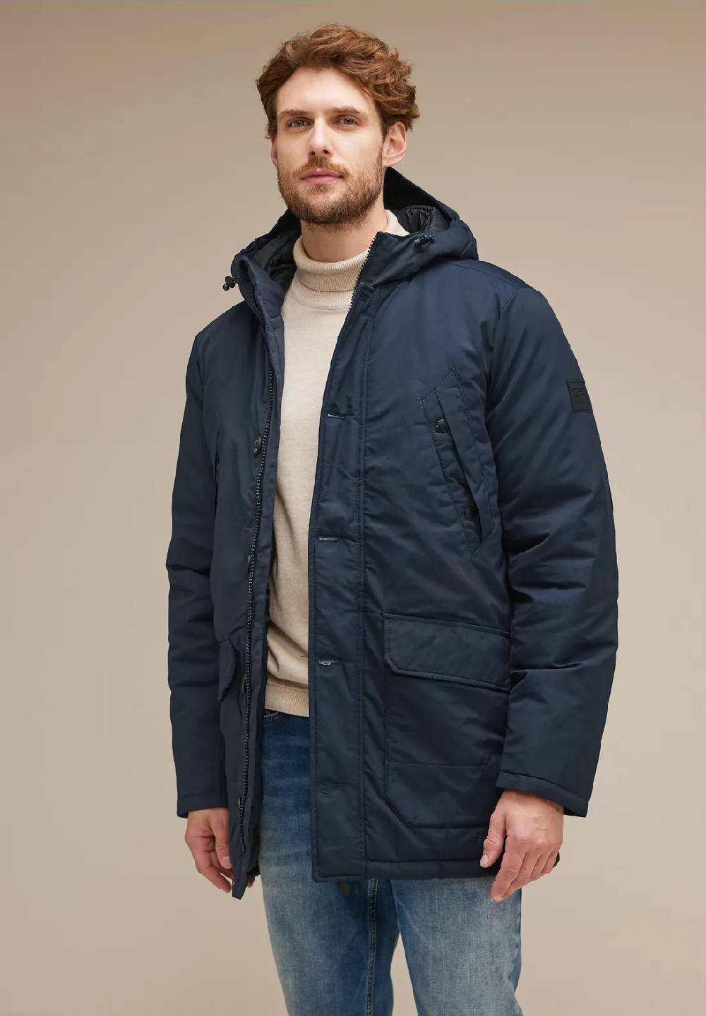 Street One Warmer Parka mit Kapuze