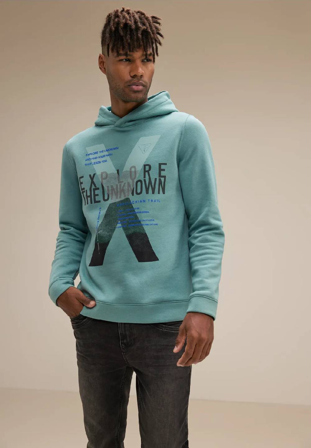 Street One Kapuzenpulli mit Frontprint