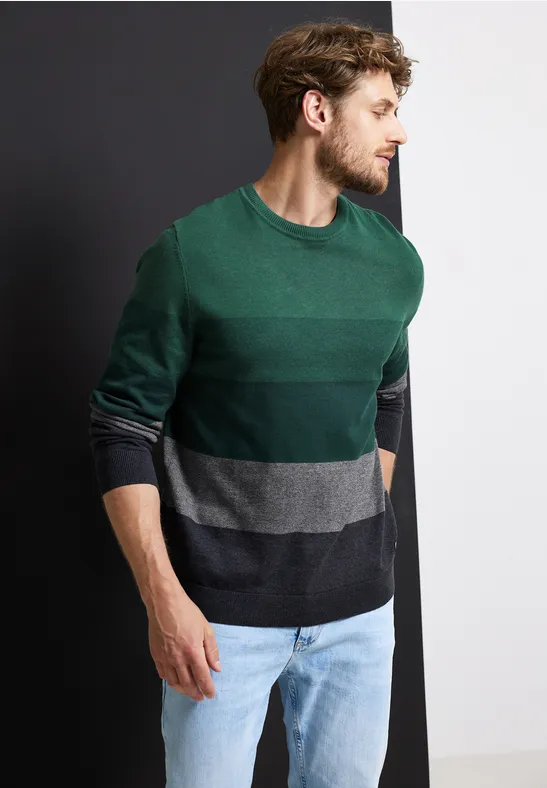 Street One Pullover mit Streifenmuster Zeitbegrenzte Promotion
