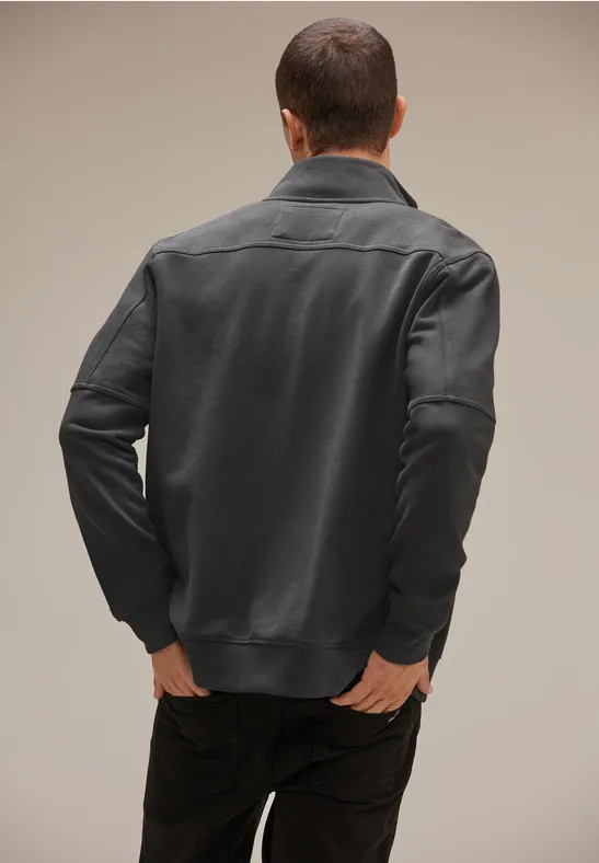 Street One Sweatjacke mit Stehkragen Vierteljährliche Förderung