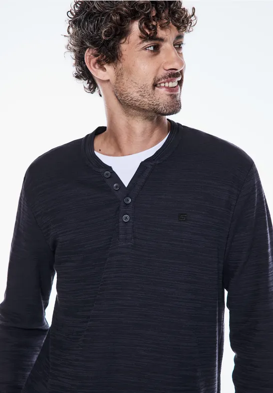 Street One Henley Shirt Kostenloser Versand international