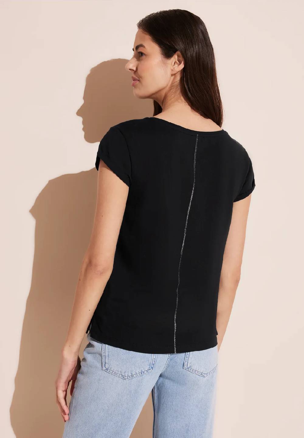 Street One T-Shirt mit Wording Rabatte dieses Monats
