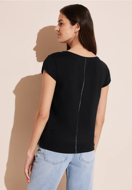 Street One T-Shirt mit Wording Rabatte dieses Monats