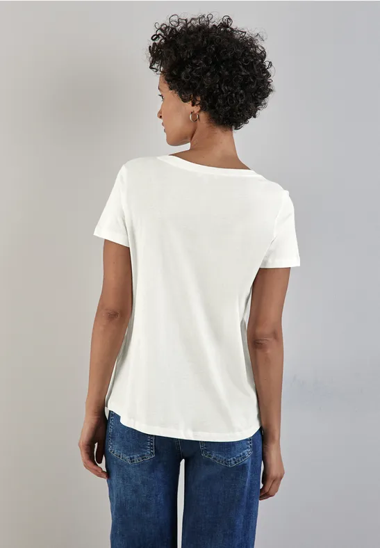 Street One T-Shirt mit Wording Angebote