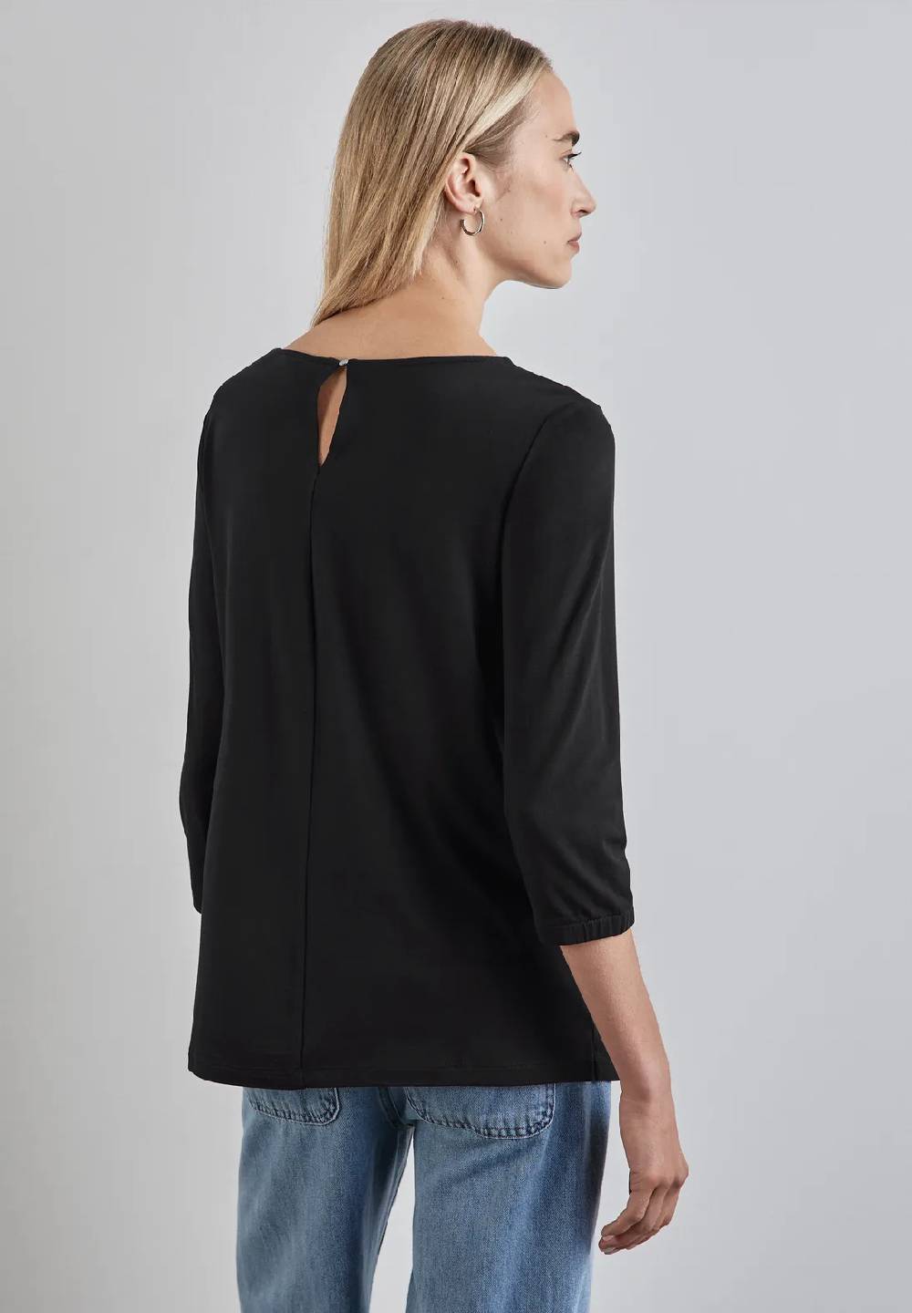 Street One Materialmix-Shirt im Angebot