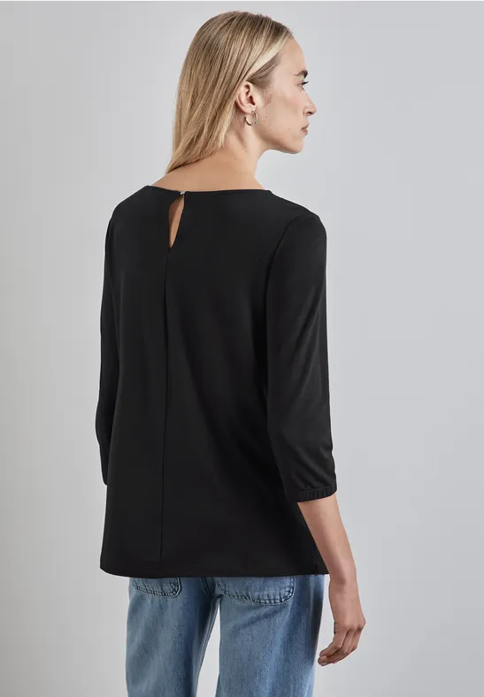 Street One Materialmix-Shirt im Angebot