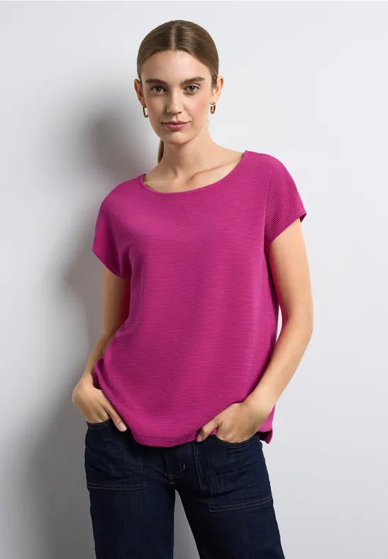 Street One Ottoman-T-Shirt Begrenztes Angebot