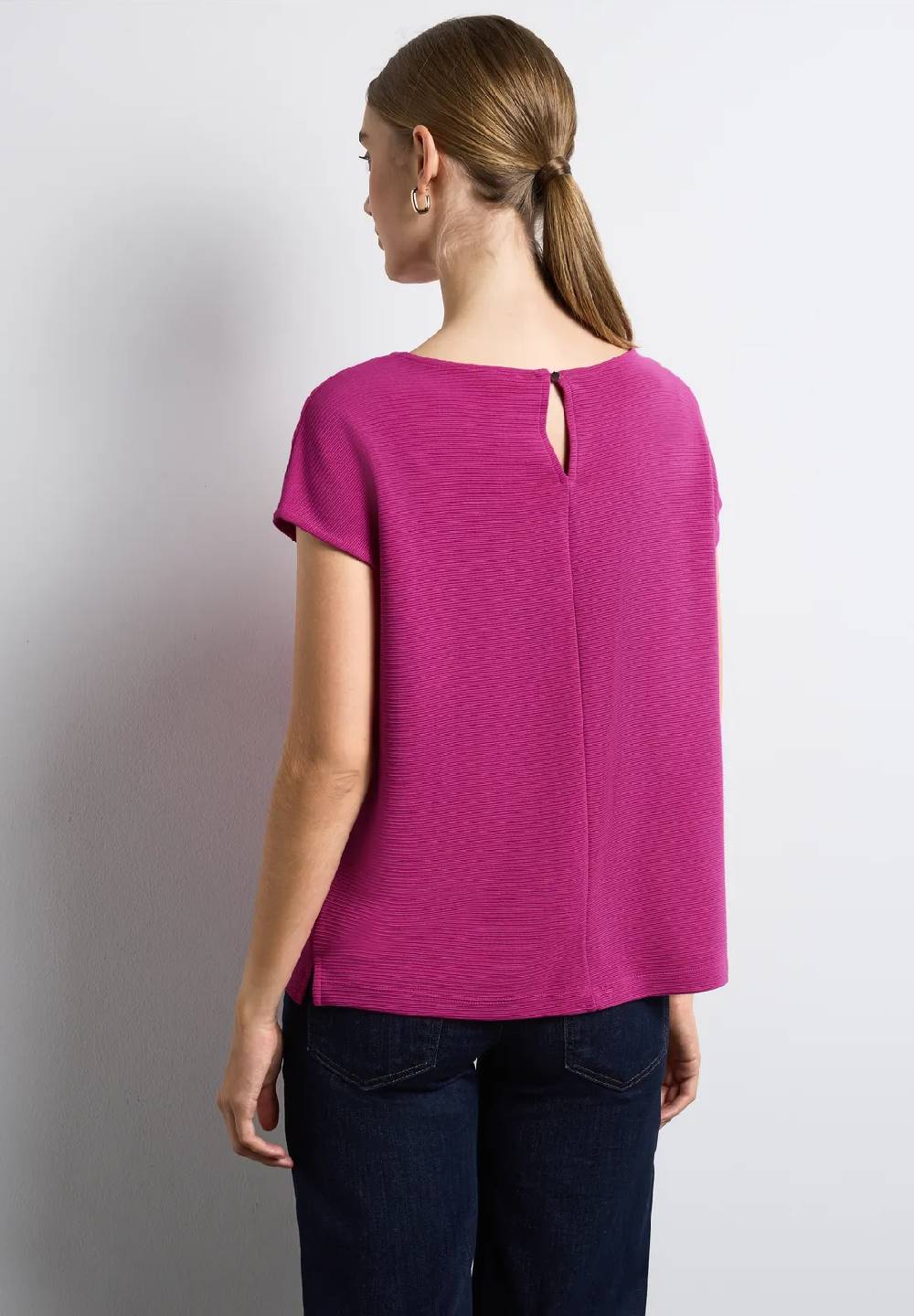 Street One Ottoman-T-Shirt Begrenztes Angebot