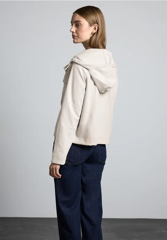 Street One Kurze Jacke mit Kapuze Saisonschlussverkauf