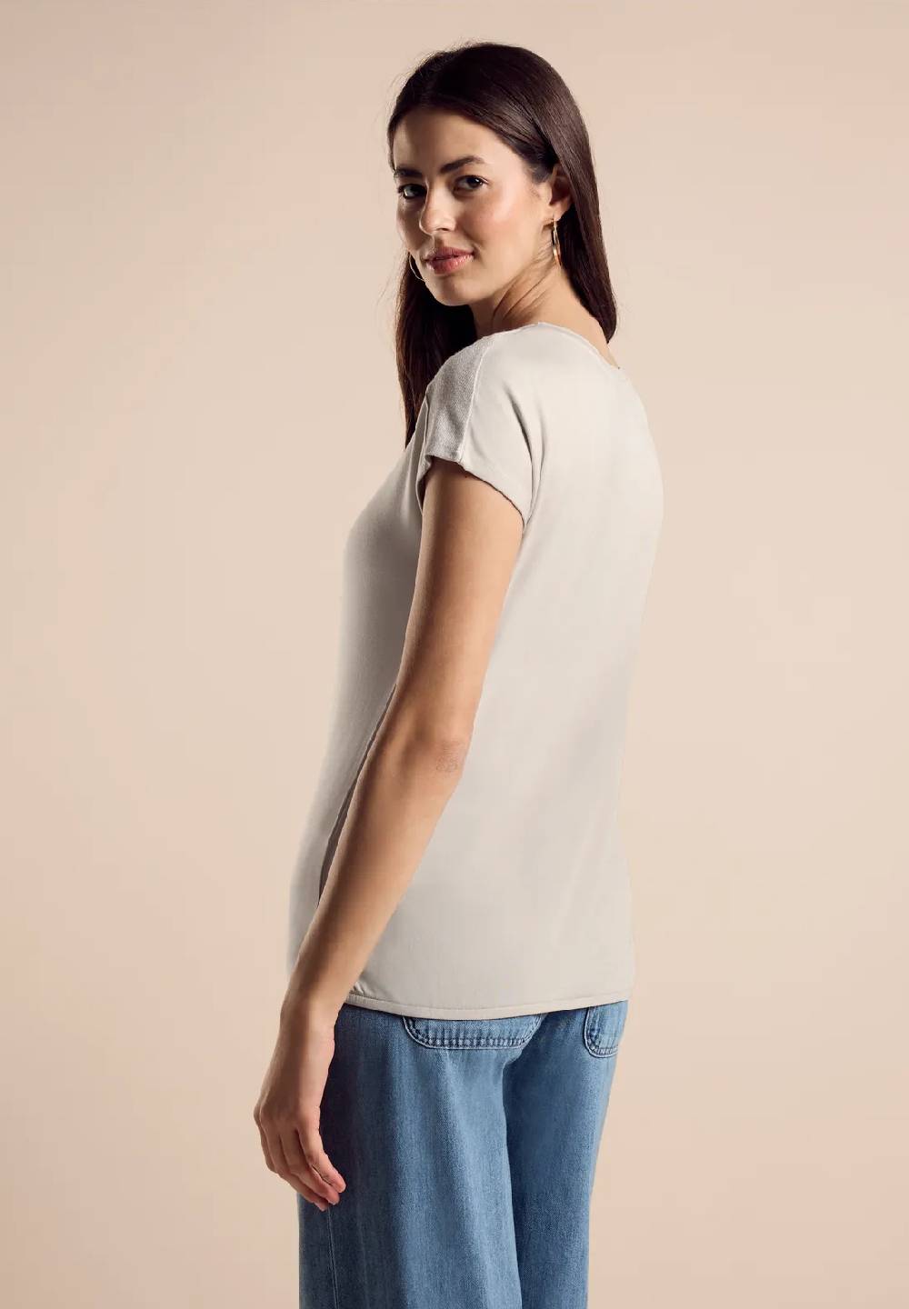 Street One T-Shirt mit Glanz-Detail Valentinstagsangebot