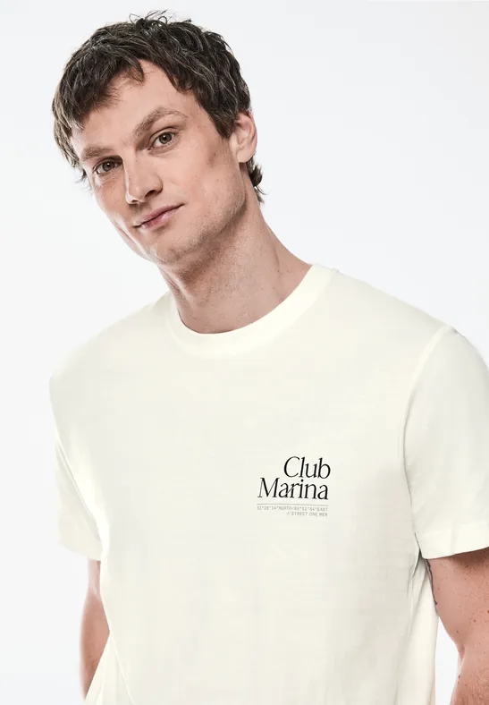 Street One T-Shirt mit Chestprint VIP-Rabatte