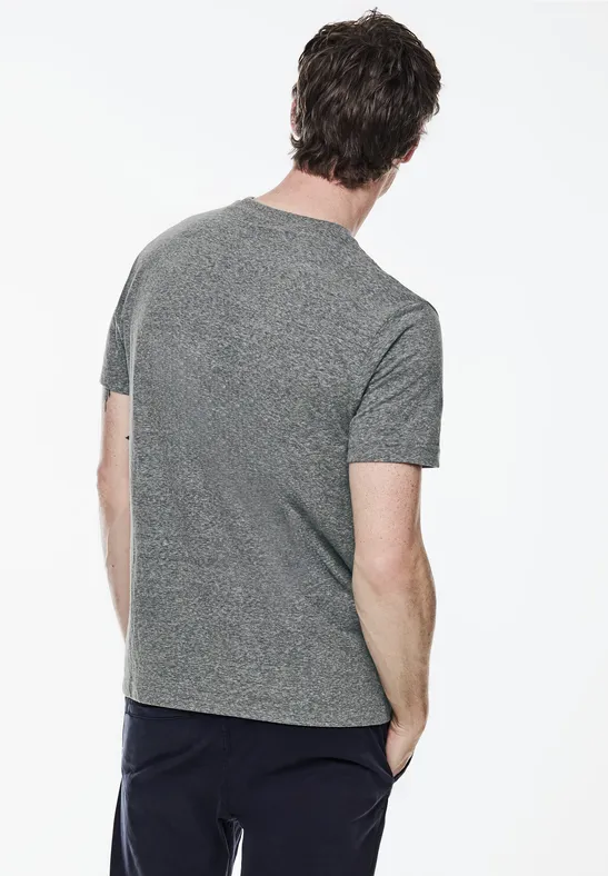 Street One Melange T-Shirt mit Print JETZT KAUFEN