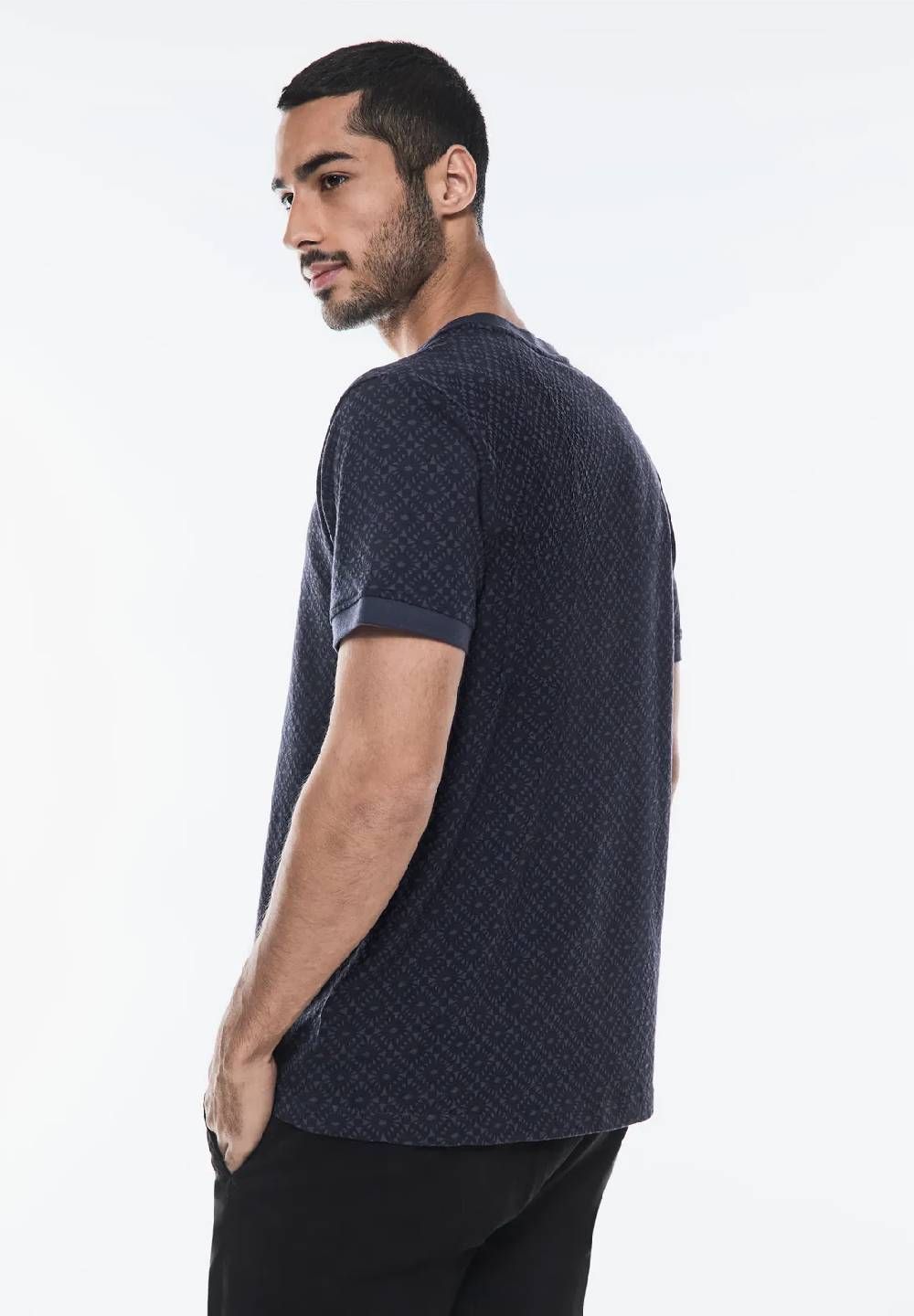 Street One Gemustertes Henley T-Shirt Zeitbegrenzte Promotion