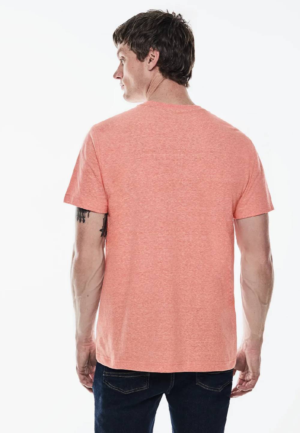 Street One Melange T-Shirt mit Print Nur noch ein Tag übrig