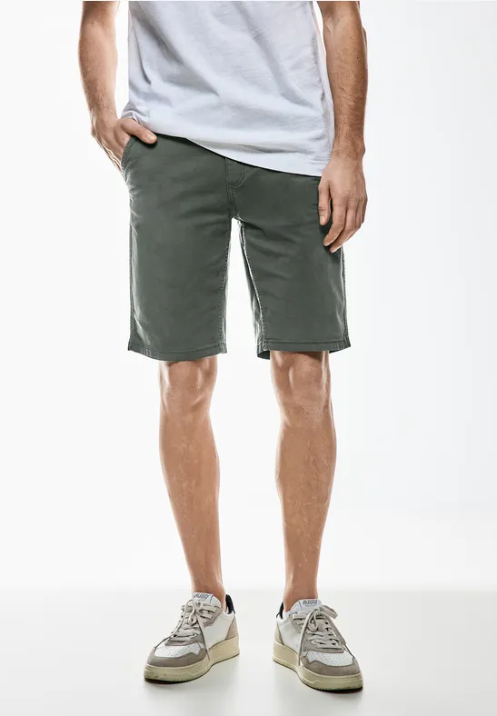 Street One Stretch Twill Chino Shorts Auslauf