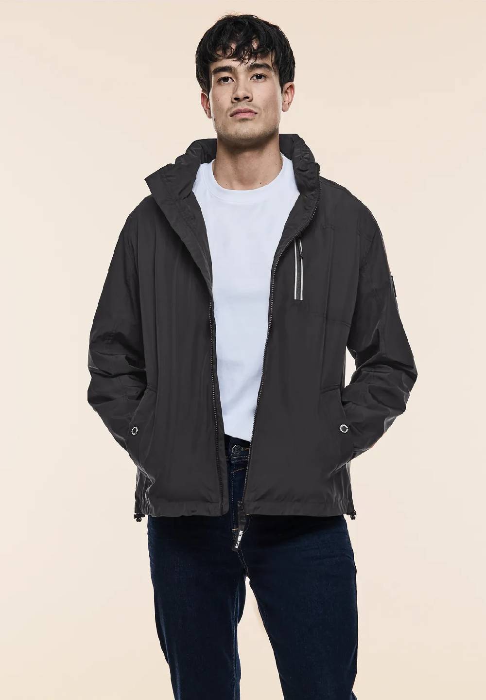 Street One Windbreaker in Unifarbe