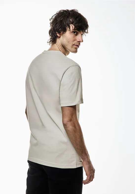 Street One Basic T-Shirt in Unifarbe Kostenloser Versand