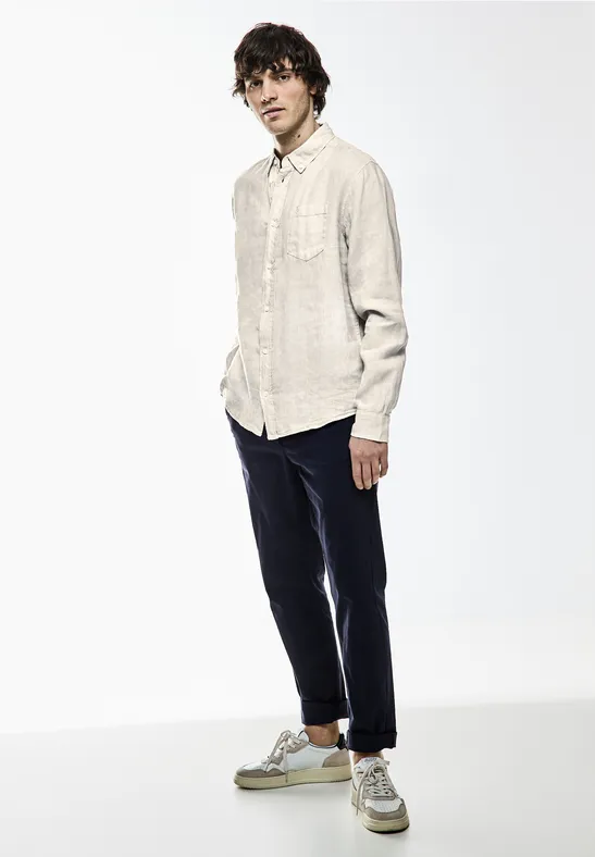Street One Button Down Leinenhemd Limitierter Zeitrabatt